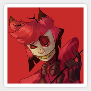 Hazbin Hotel Alastor Magnet